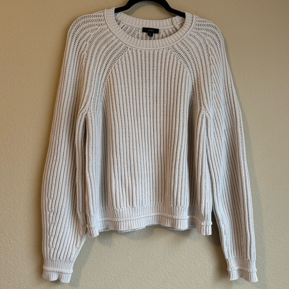 J. Crew crewneck knit sweater